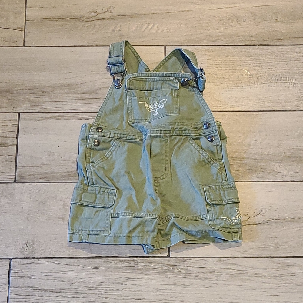 🍁Koala Kids lizard Embroiderer overalls 🌻